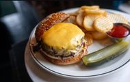 Burger from Red Hook Tavern. (Image via Instagram/@redhooktavernbk)